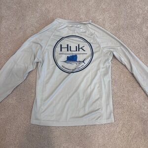 HUK FISHING SHIRT YOUTH MEDIUM